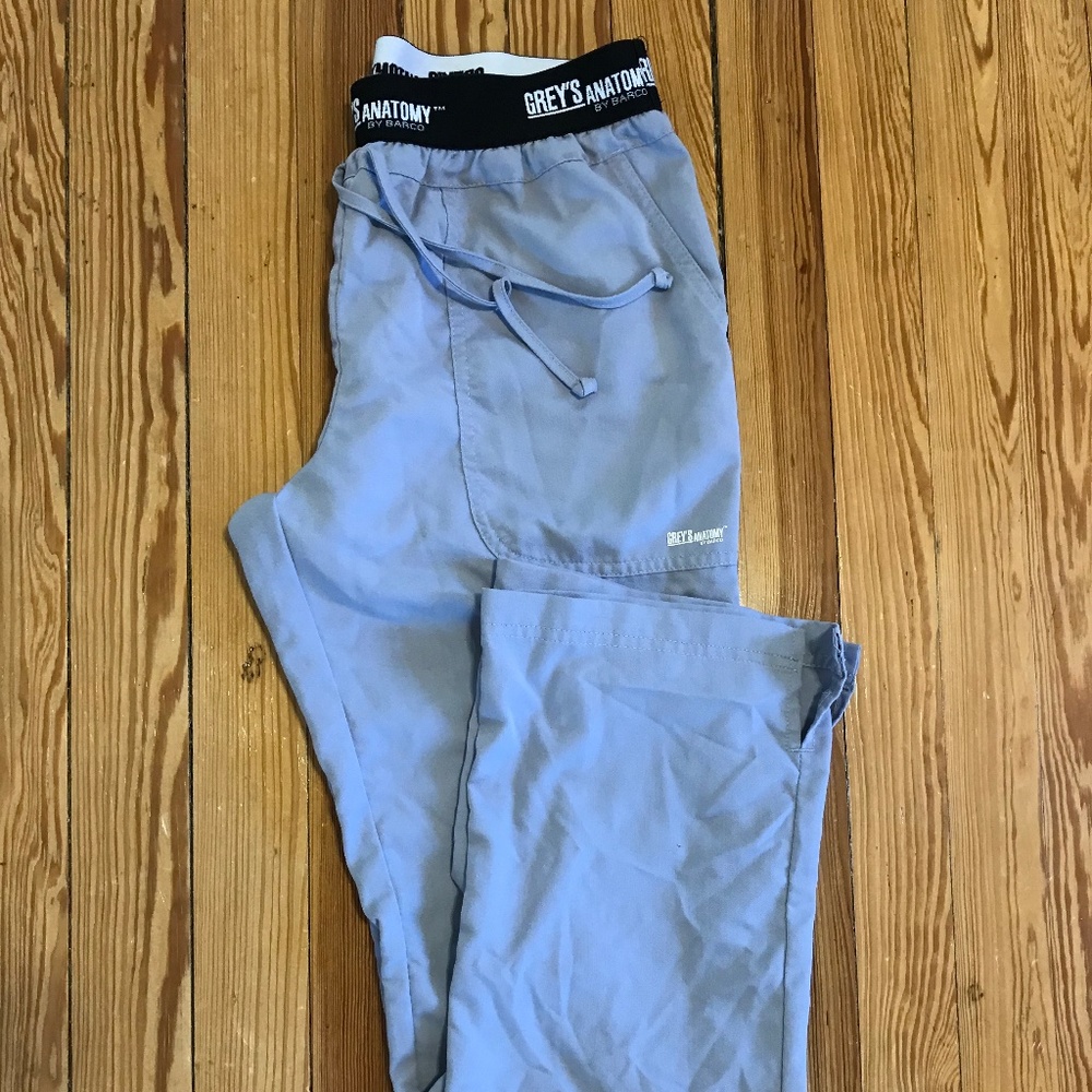 NWOT Grey's Anatomy Active Scrub Pants Moonstruck Small